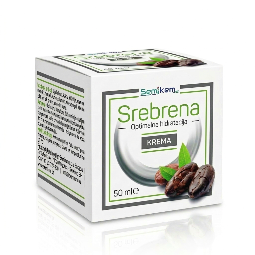Srebrena- krema za optimalnu hidrataciju