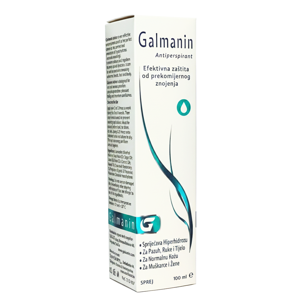 Galmanin losion protiv prekomjernog znojenja (100ml) - Semikem Apoteka