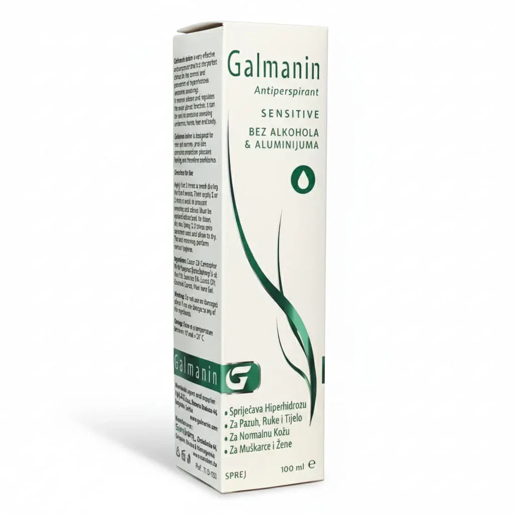 Galmanin Sensitive Losion - protiv prekomjernog znojenja (100ml) - Semikem Apoteka