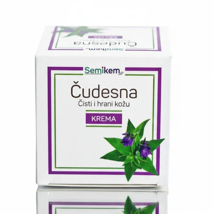 Čudesna krema s hijaluronom i biljnim uljima (50ml) - Semikem Apoteka