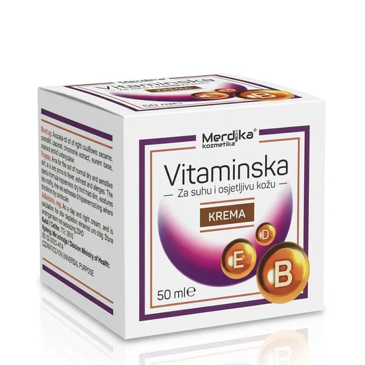 Vitaminska Krema - obnova i zaštita uz snagu vitamina (50ml) - Semikem Apoteka