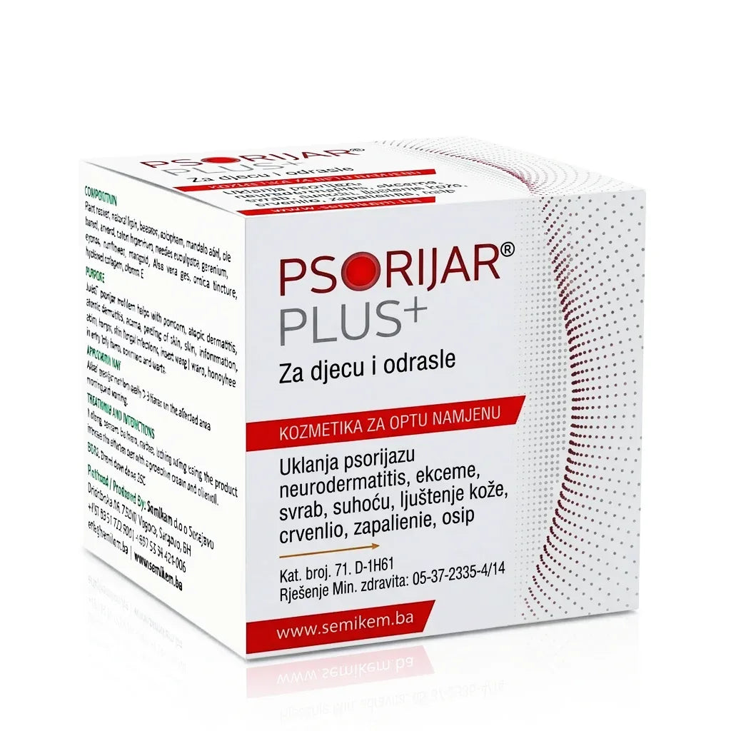 Psorijar Plus - umiruje i obnavlja kožu kod psorijaze i ekscema (50ml) - Semikem Apoteka